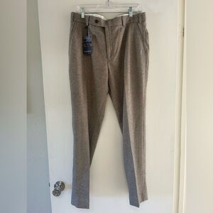 Studio Suits Men's Tweed Pants 34R 30in inseam NWT